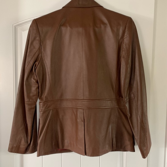 Leather Blazer - Picture 2 of 4